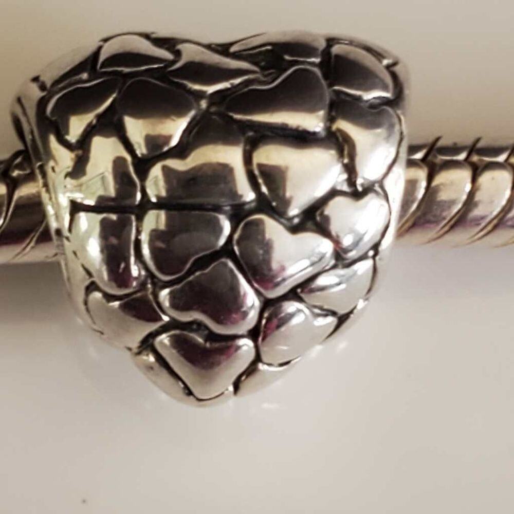 Chamilia‎ Sterling Silver Heart of Hearts Charm
